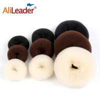 Alileader Hot moda magiczny przyrząd do koka z włosów ekspres akcesoria Chignon Magique pączek do włosów dla kobiet narzędzia do stylizacji włosów biały/brązowy 1